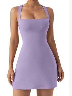 Perforated Lavender Athletic Tank Top